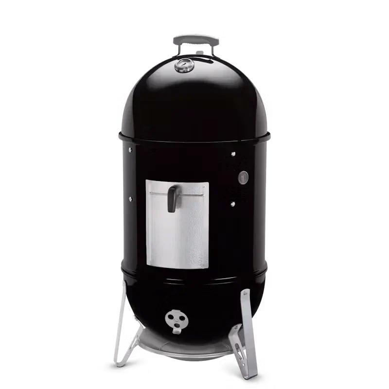 Weber Smokey Mountain 47cm BBQ Cooker Smoker with Cover